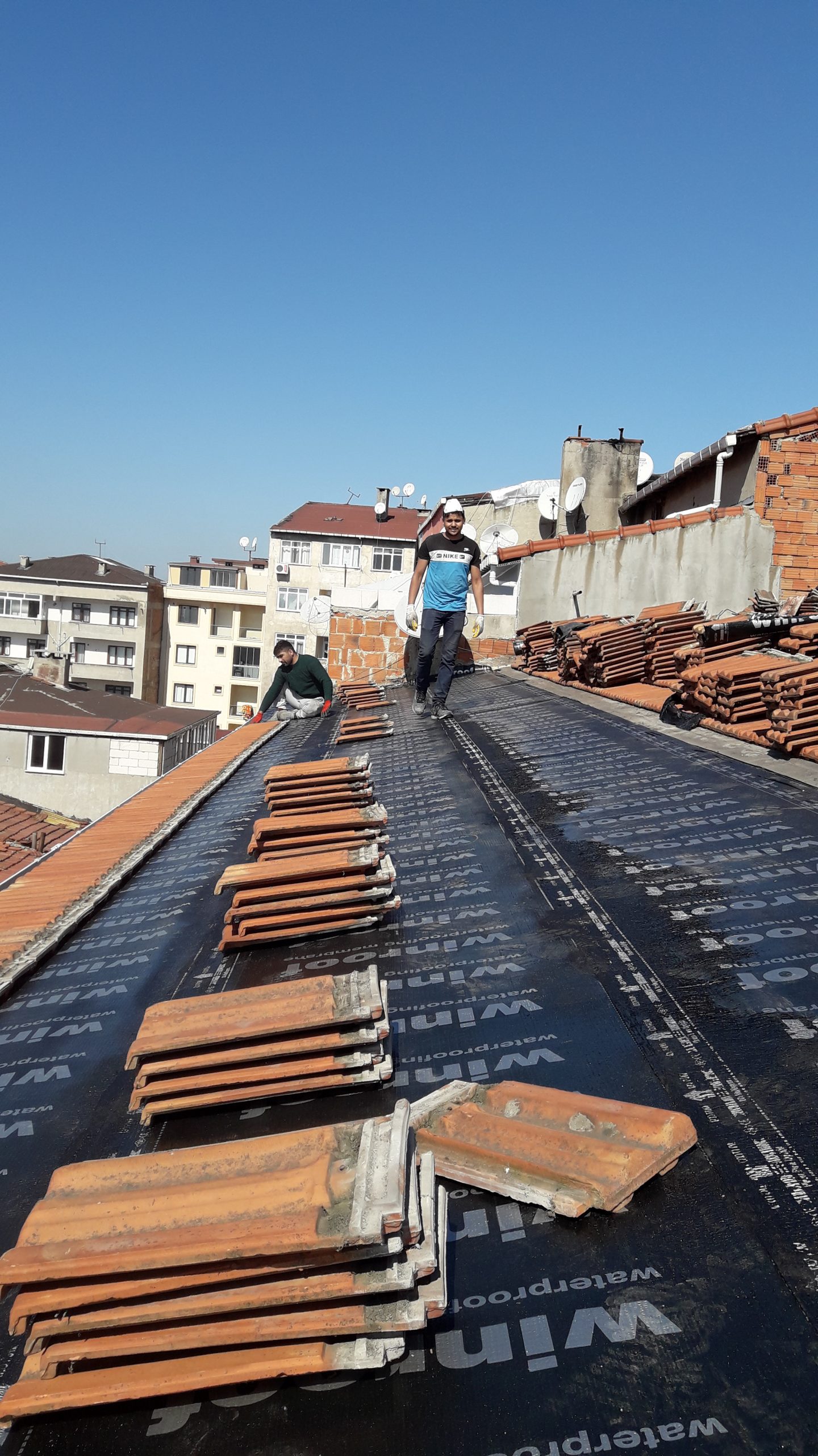 Kağıthane Çatı Onarımı ve İzolasyon Çalışması