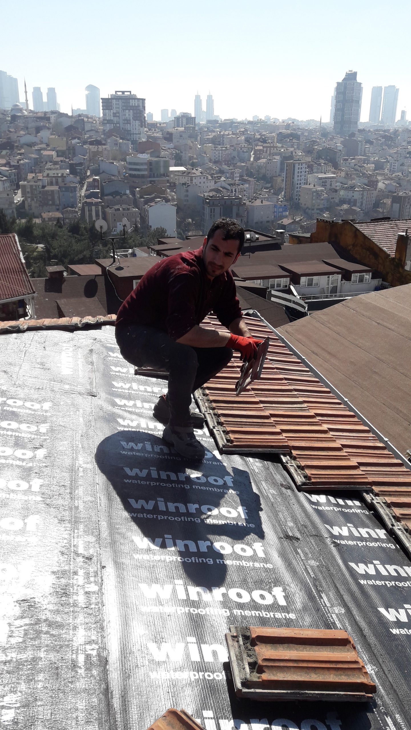 Kağıthane Çatı Onarımı ve İzolasyon Çalışması